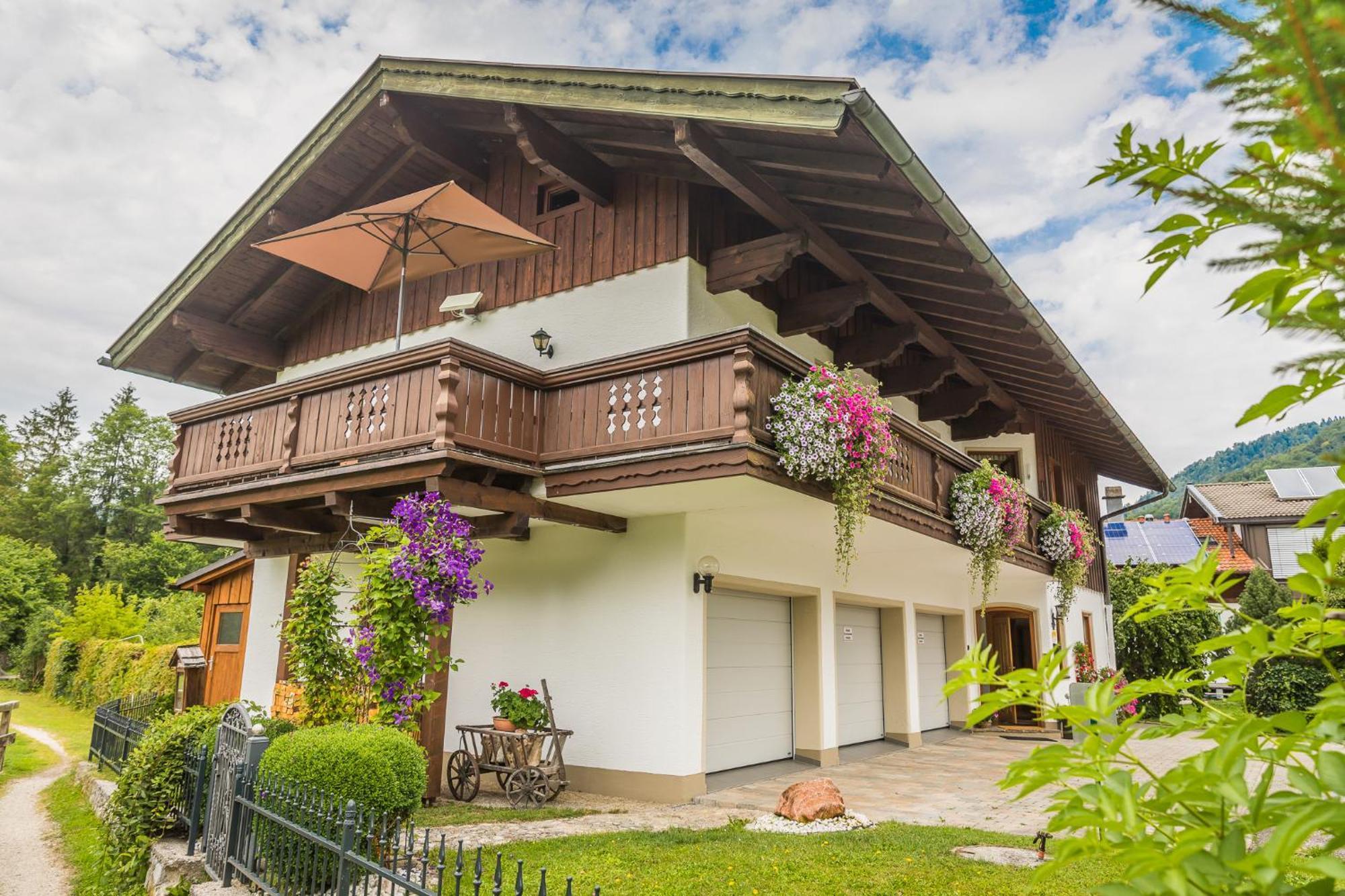 Ferienhaus Eva Inkl. Chiemgaukarte Ruhpolding Exterior foto